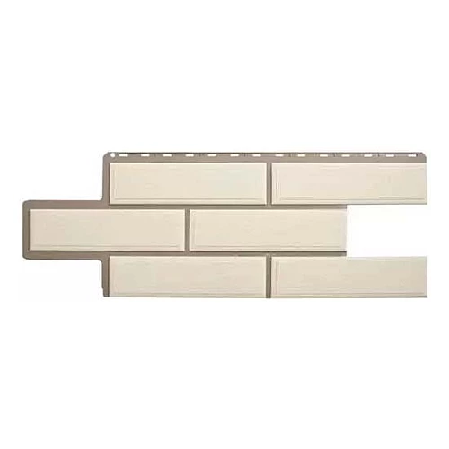 Фасадна панель - Камінь Венеціанський Білий