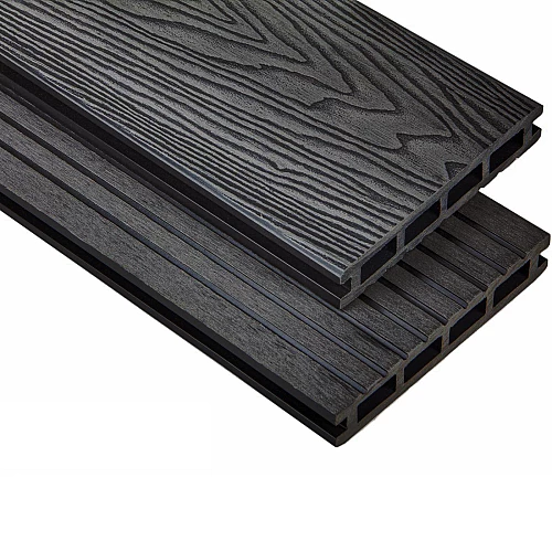 Polymer Wood Premium 3D Grand 150х2200мм Антрацит