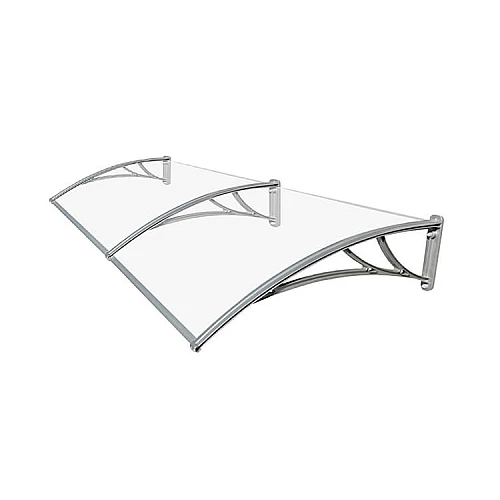 Додаткова секція до козирка 1500х930х280 (монолітний полікарбонат 4 мм)