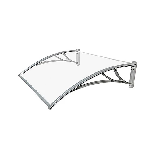 Козирок 1500х930х280 (монолітний полікарбонат 4 мм)