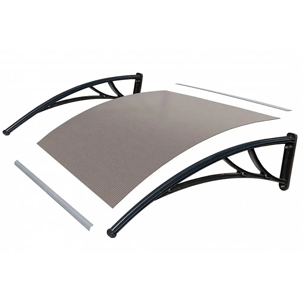 Козирок 1500х930х280 (стільниковий полікарбонат 4 мм)