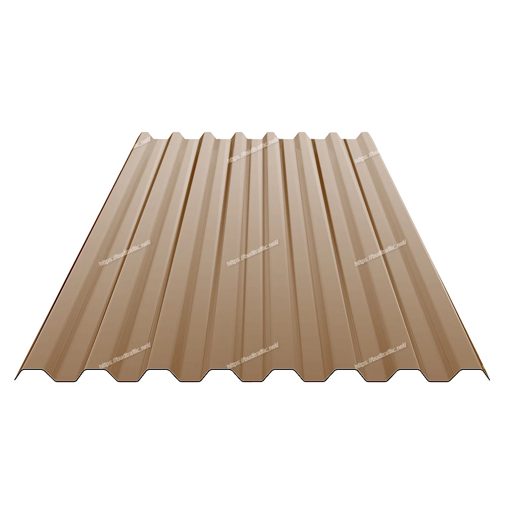 Полікарбонат хвилястий TOPLIGHT 76/18 0,5мм