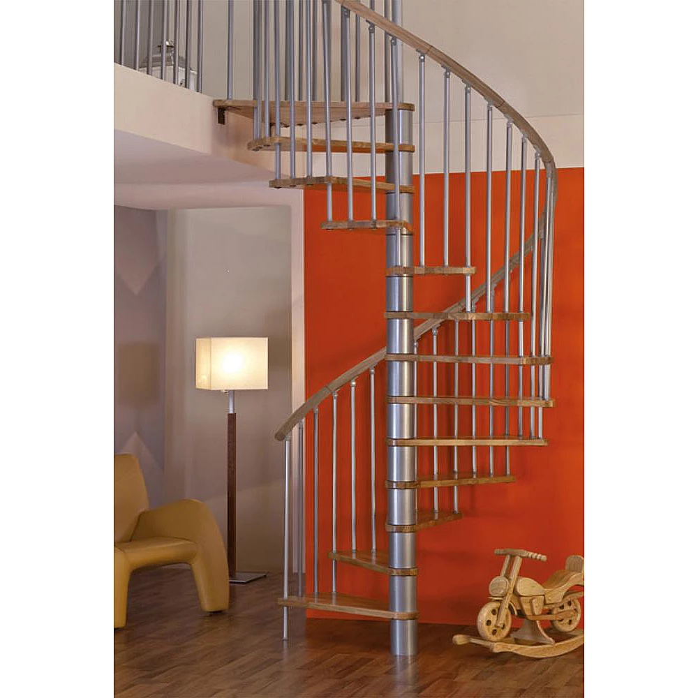 Гвинтові сходи SPIRAL WOOD Silver (Австрія) Луцьк ціна купити