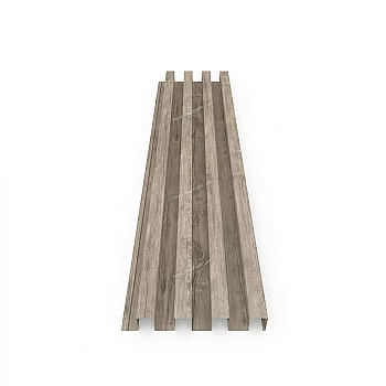 Преміум панель металева під дерево Україна 0.4мм