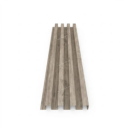 Преміум панель металева під дерево Південна Корея 0.4мм