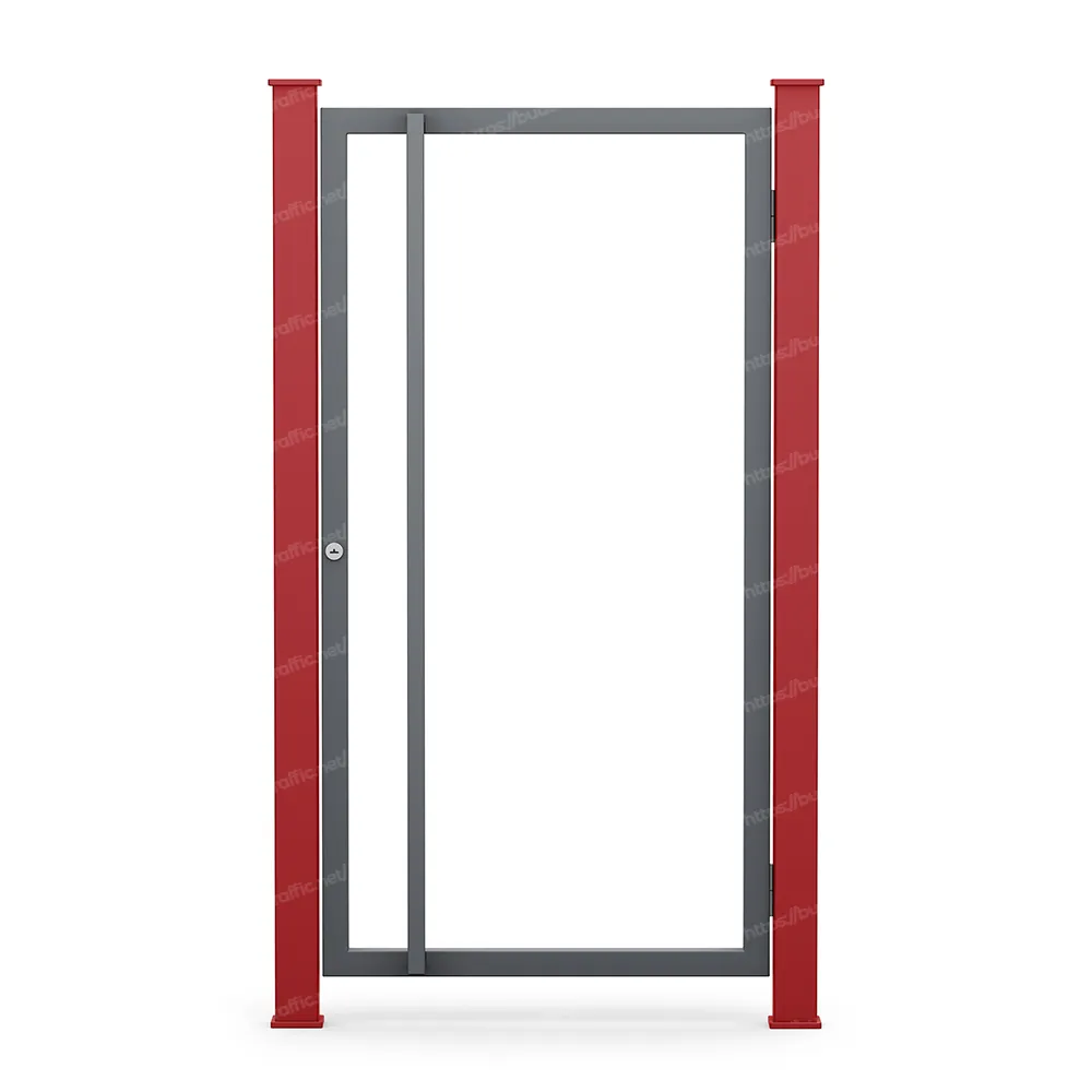 Хвіртка з металевих штахет