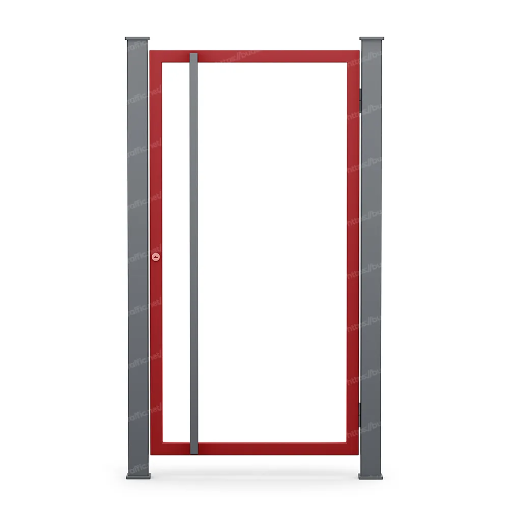 Хвіртка з металевих штахет