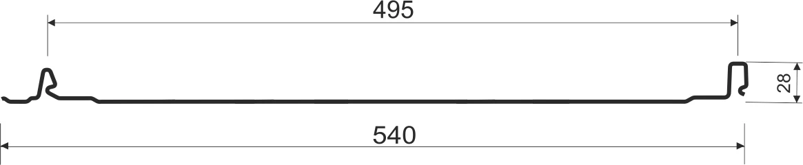 фальцева покрівля