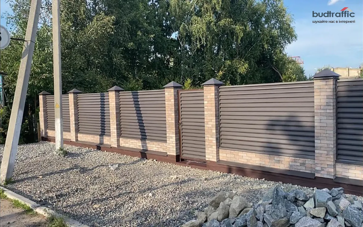 Паркан Жалюзі Лайт Польща 0.5мм