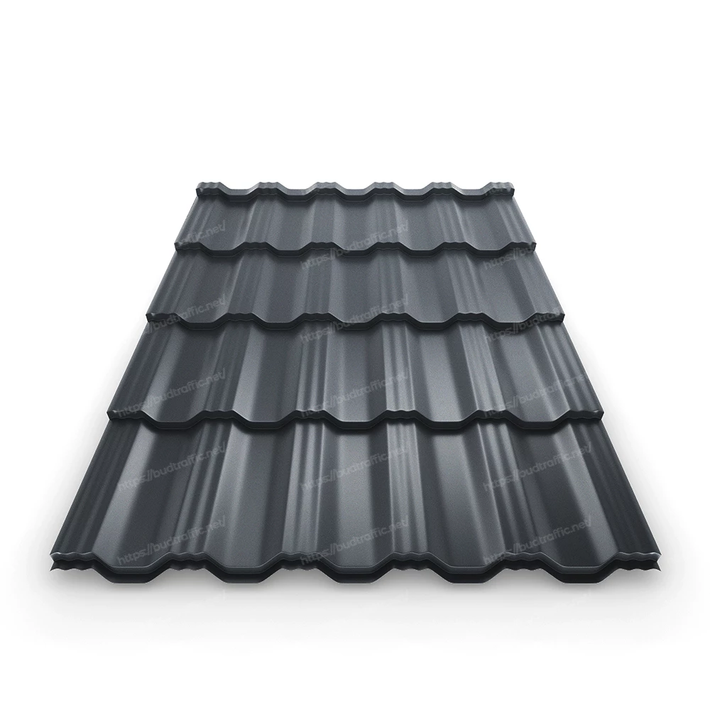 металочерепиця чорна