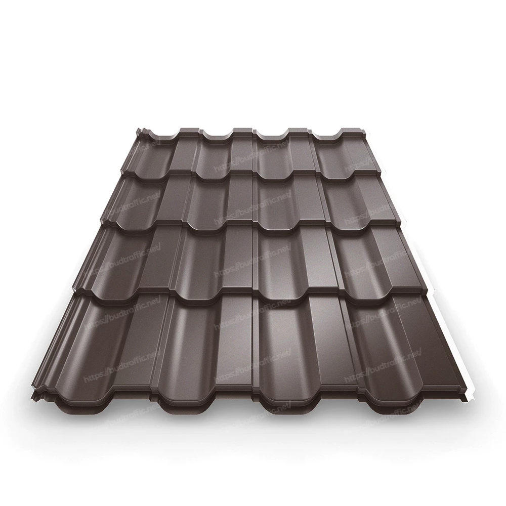Металочерепиця Коричнева