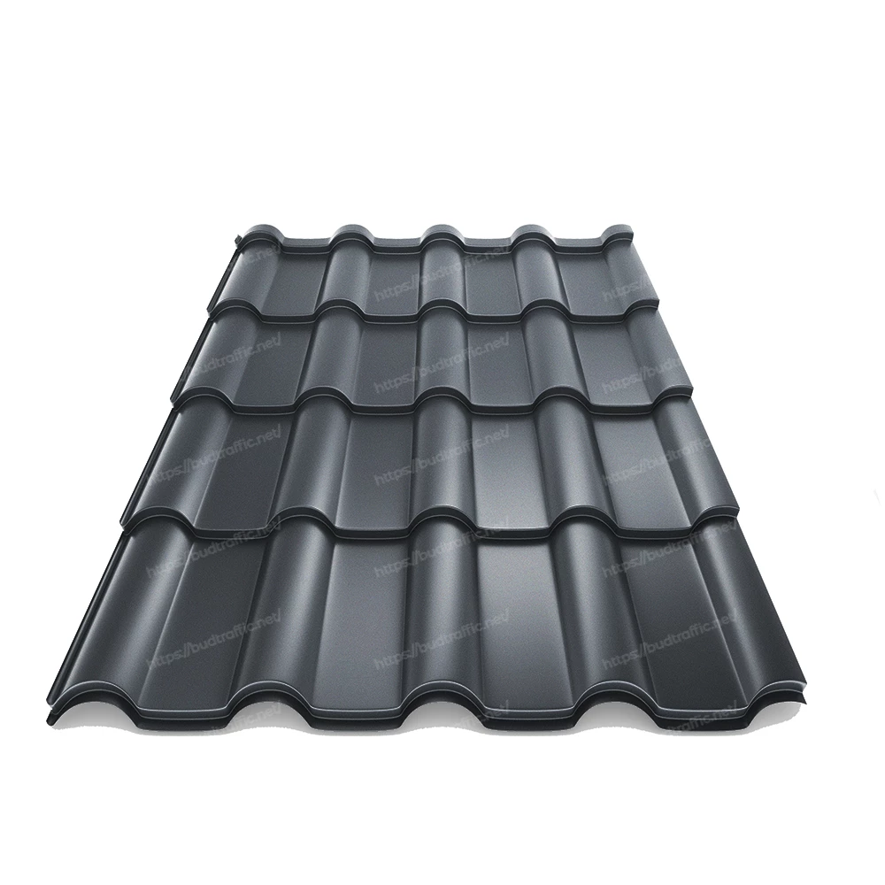 металочерепиця чорна