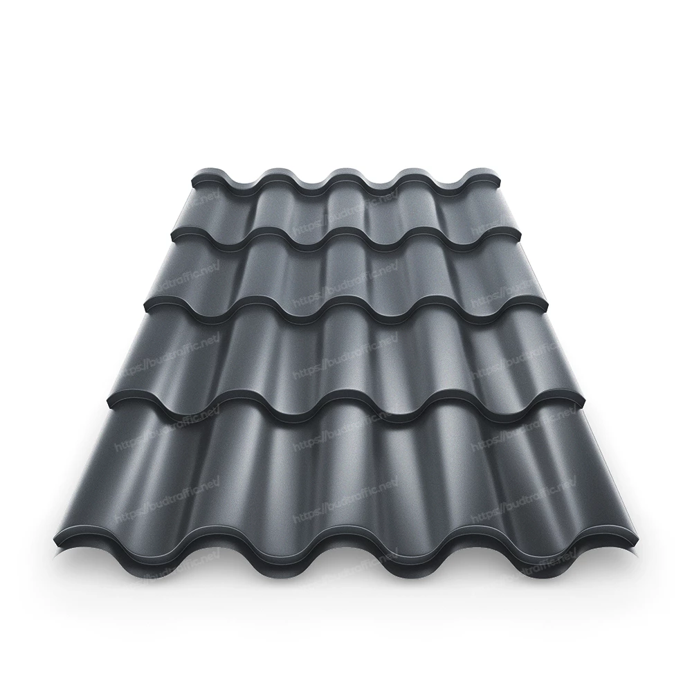 металочерепиця чорна