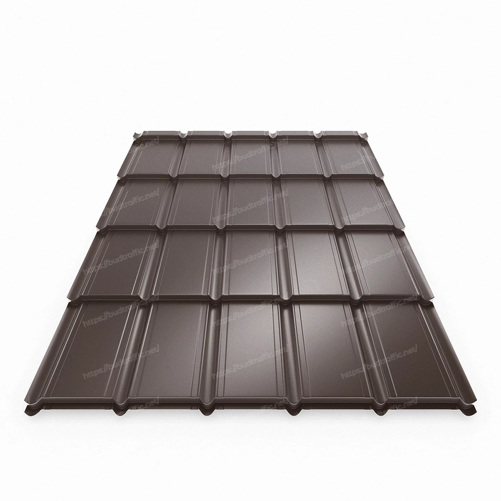 металочерепиця 8019 мат