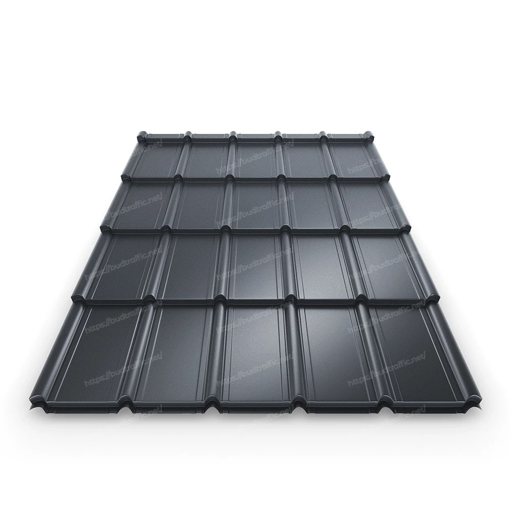 металочерепиця чорна