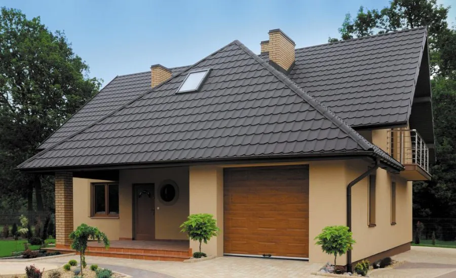 Металочерепиця TOPAZ Словаччина 0.45мм Металочерепиця TOPAZ Словаччина 0.45мм