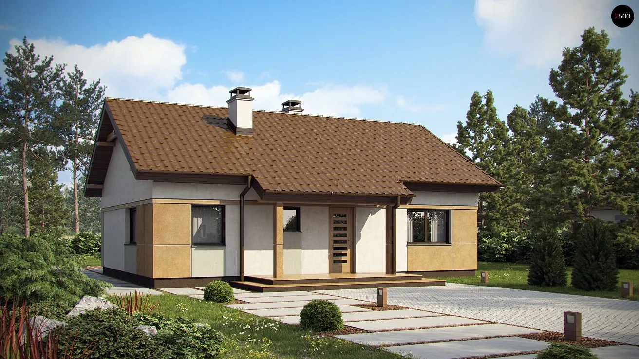 двухскатний дах