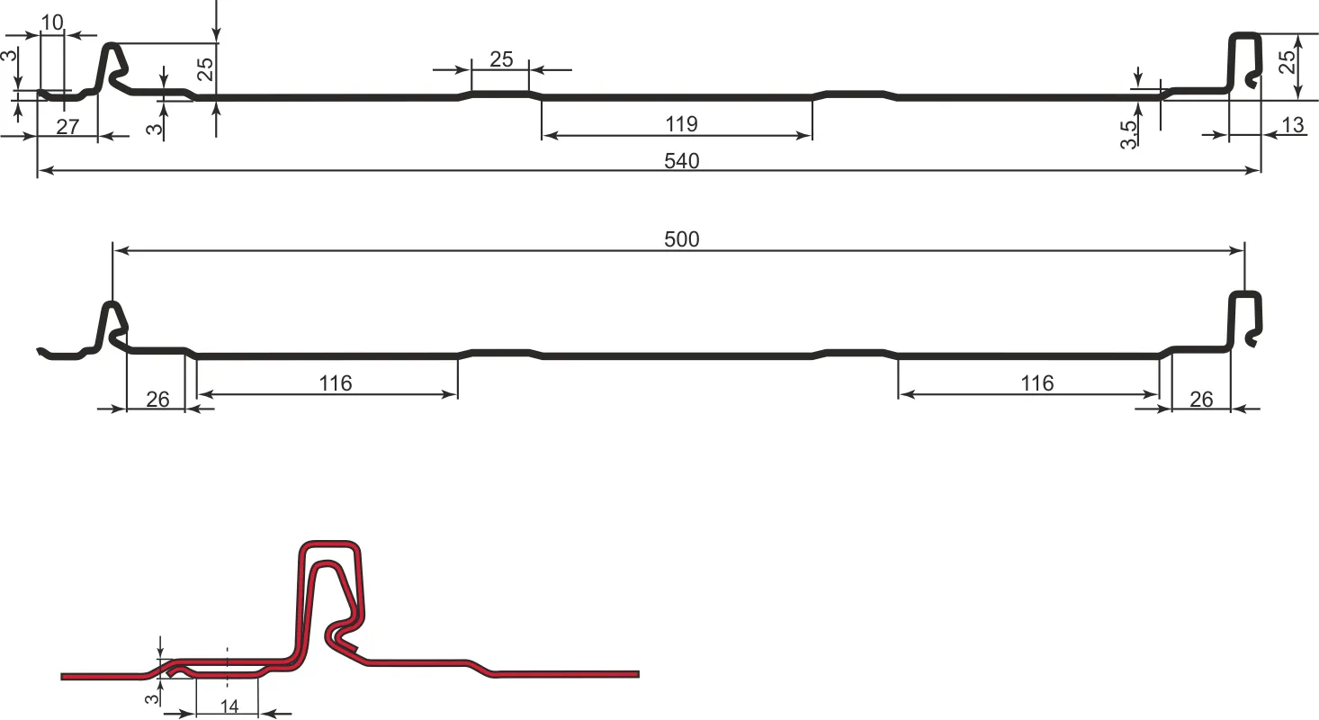 фальцева покрівля