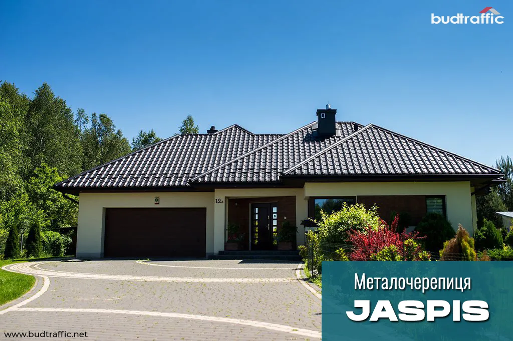 Металочерепиця JASPIS US Steel Kosice (Словаччина) фото