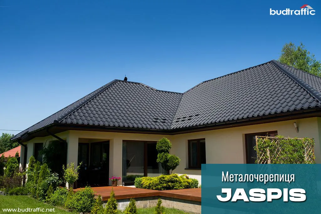 Металочерепиця JASPIS Словаччина монтаж