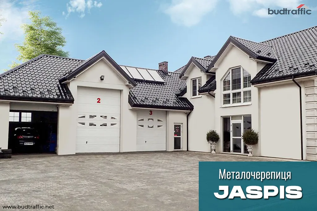 Металочерепиця JASPIS Словаччина покрівля