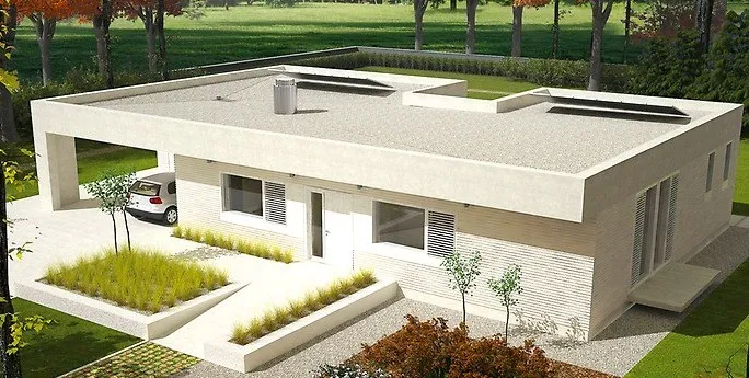 плоский дах