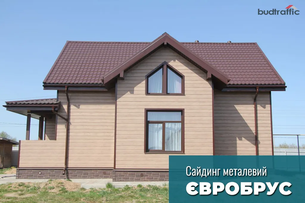 металосайдинг під брус