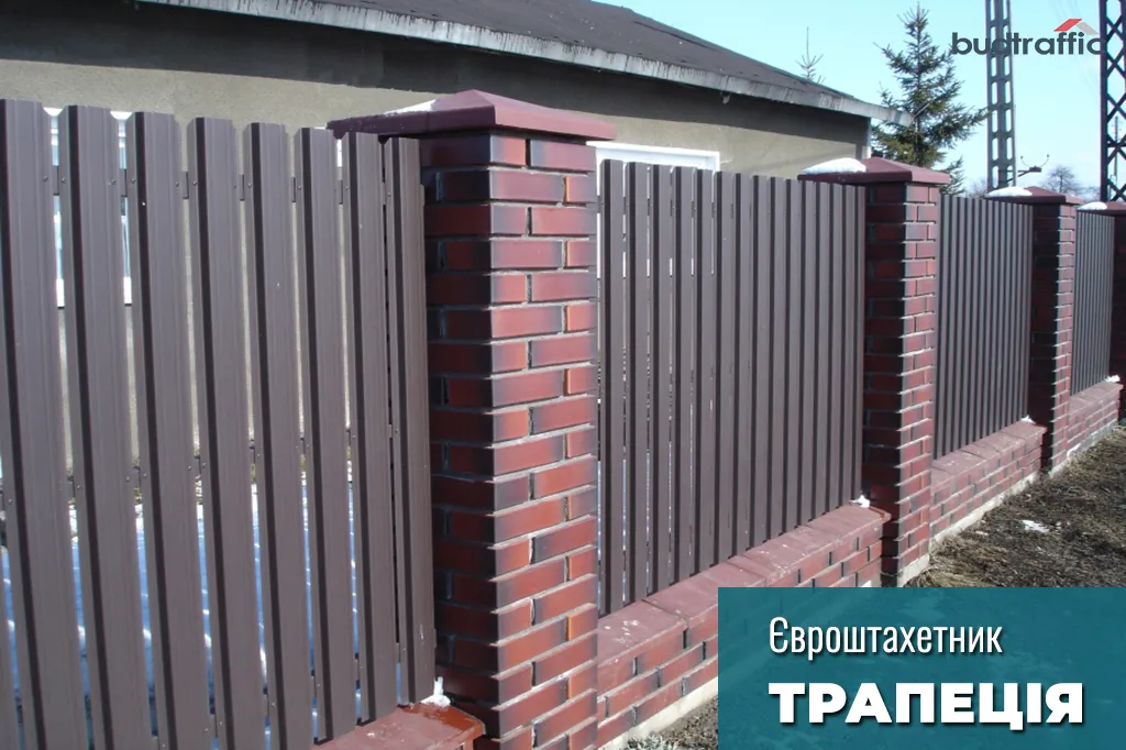 купити металічний штахетник