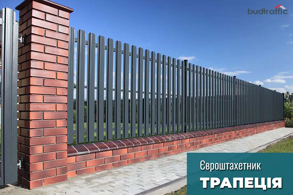 металевий штахетник купити