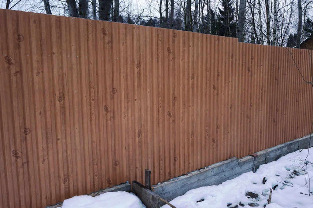 профнастил 12 під дерево