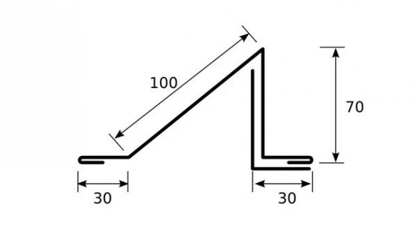Технічне креслення снігозатримувача
