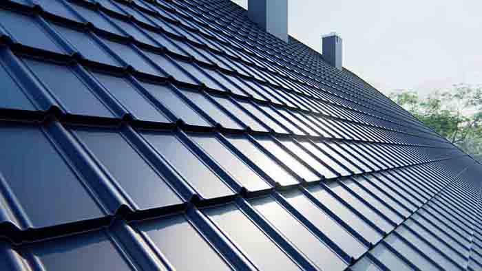 Модульна металочерепиця Sapphire Словаччина 0.45мм