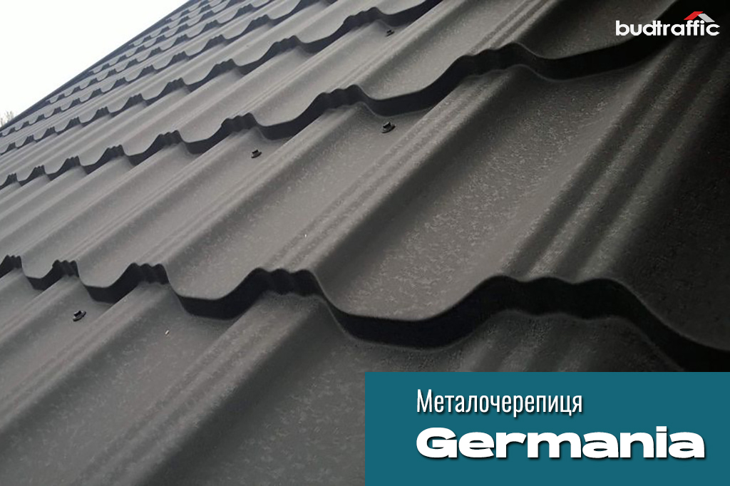 модульна металочерепиця Germania Simetric Німеччина купити модульна металочерепиця Germania Simetric Німеччина купити