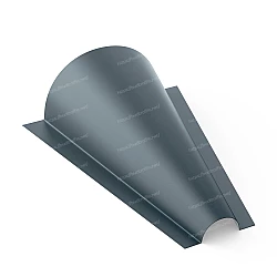 Заглушка конька круглого конусна Заглушка конька круглого конусна