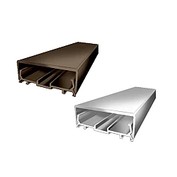 Алюмінієвий профіль з'єднувальний АПКД 50 (кришка) Алюмінієвий профіль з'єднувальний АПКД 50 (кришка)