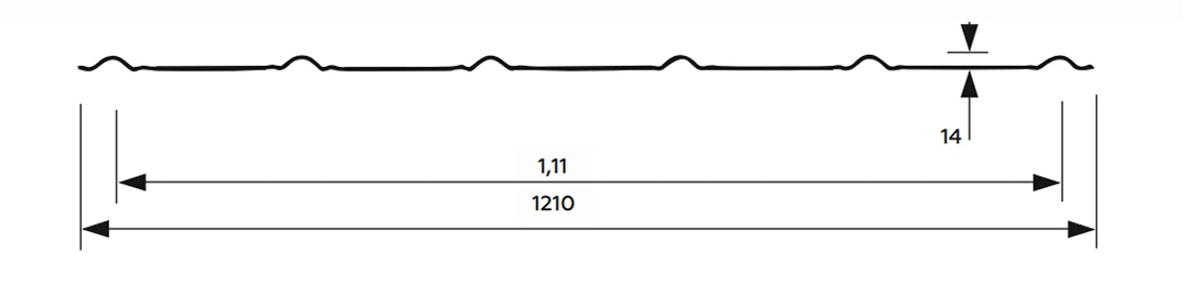 Технічна інформація Металочерепиця Сапфір Технічна інформація Металочерепиця Сапфір