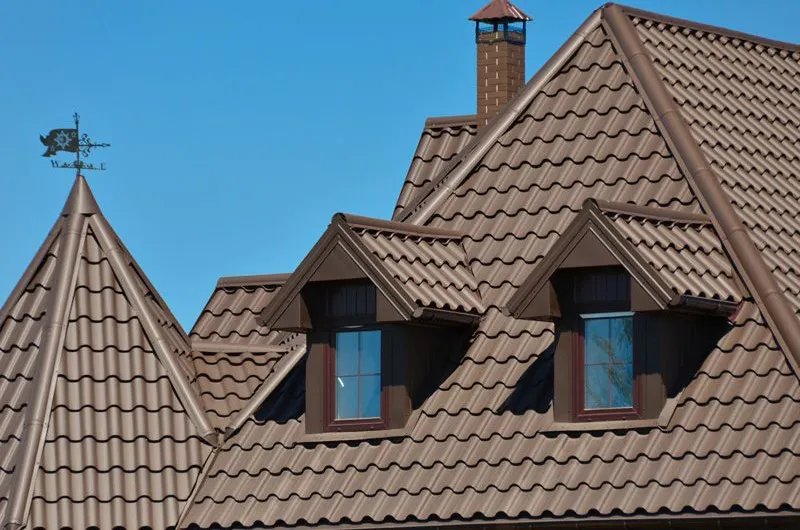 Модульна металочерепиця Z-lock Корея 0.45мм Модульна металочерепиця Z-lock Корея 0.45мм