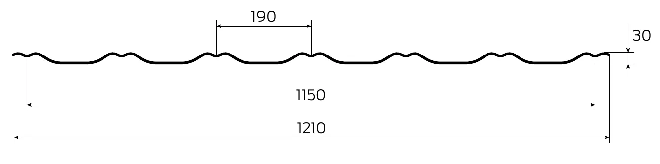 Технічна інформація Металочерепиця Pola Італія 0.45мм Технічна інформація Металочерепиця Pola Італія 0.45мм